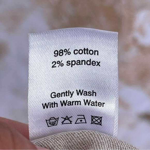 Bevy Flog golden tan drawstring pants size 28 - Picture 13 of 13